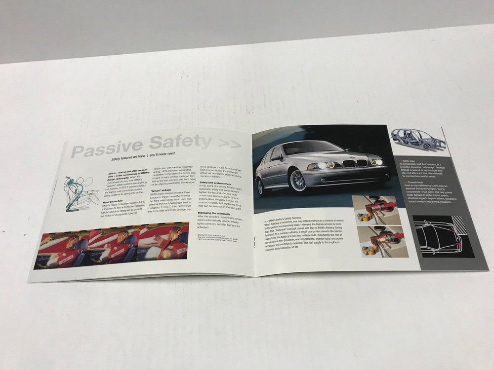 2002 BMW Safety Information Booklet