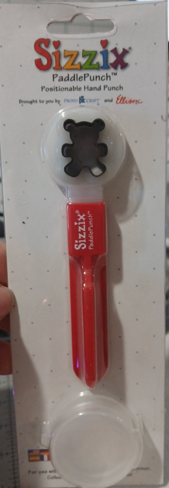 Sizzix Paddle Punch 38-0844 Teddy Bear