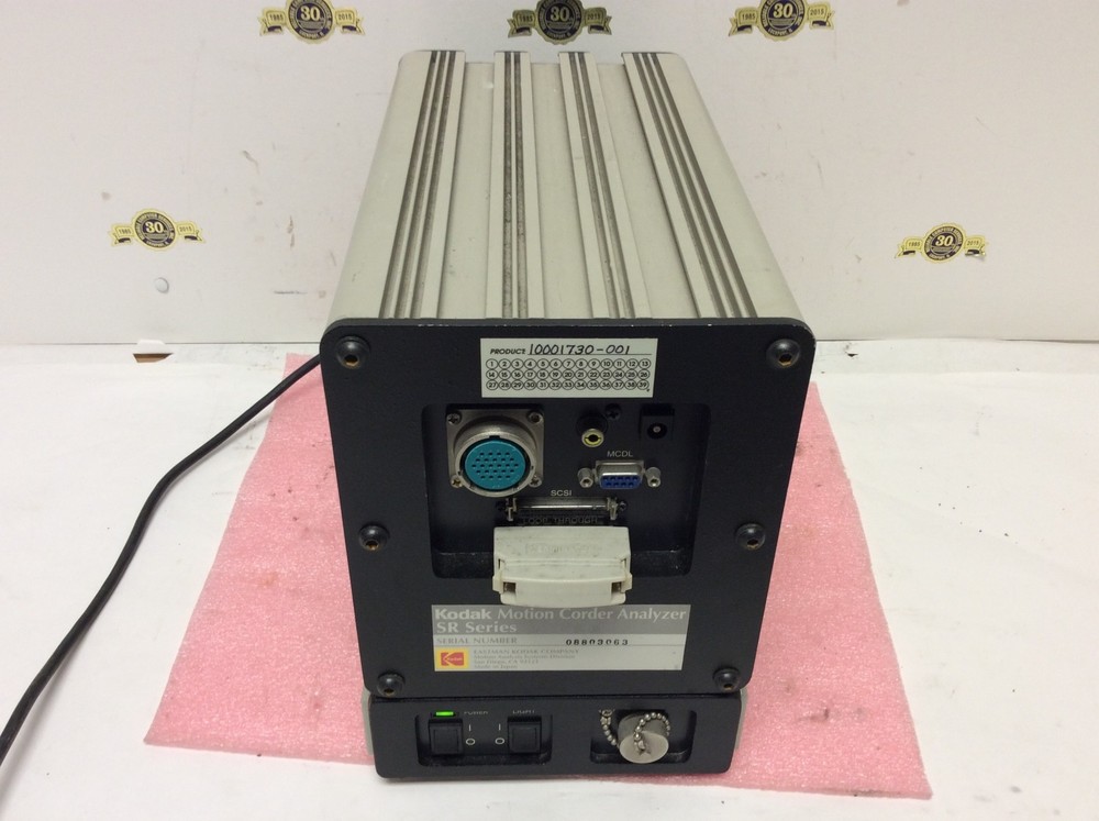 Kodak Motion Corder Analyzer model SR-1000c & PS-110 slow motion camera control