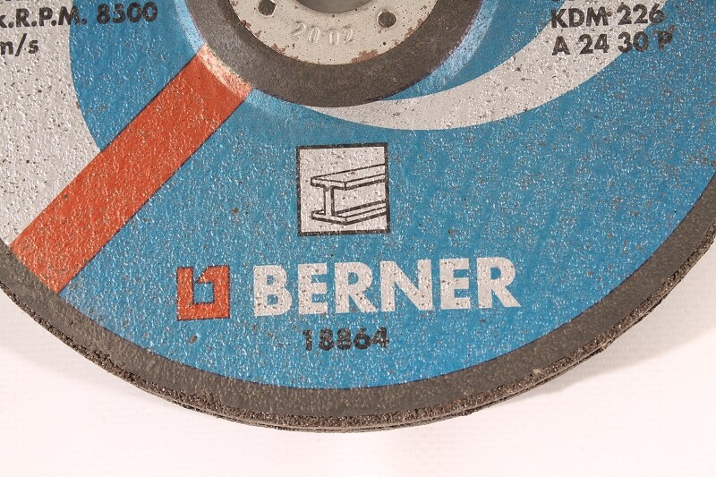 Grinding disc Roughing disc Berner 180 x 6 x 22.2
