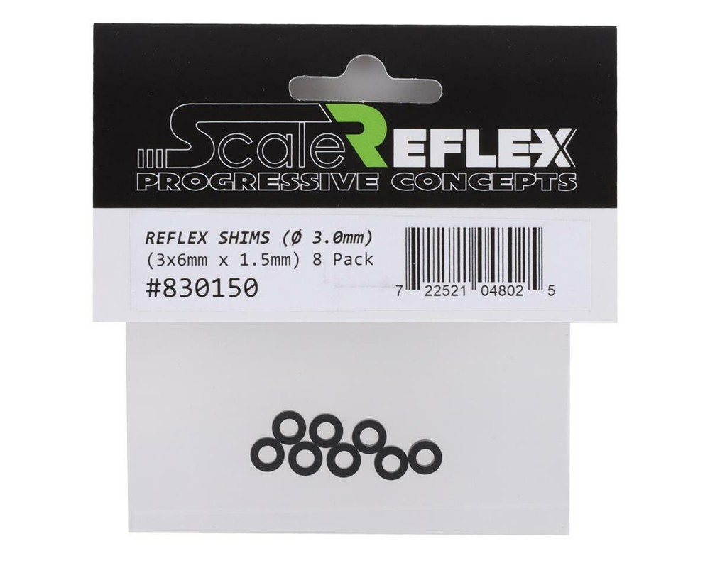 Scale Reflex 3x6x1.5mm Shims (8) [SRF830150]
