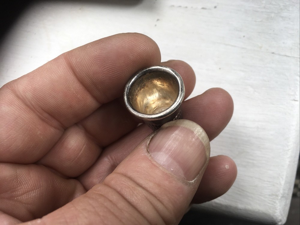 Antique Silver Thimble