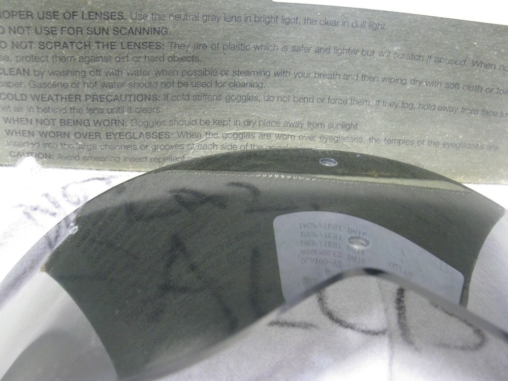 Vintage Stemco Goggles, Sun, Wind And Dust