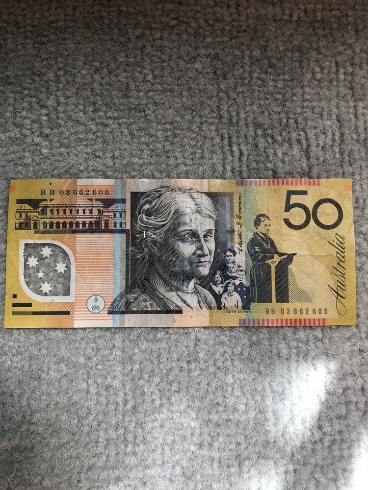 2003 $50 General Prefix Macfarlane Henry BB03662606
