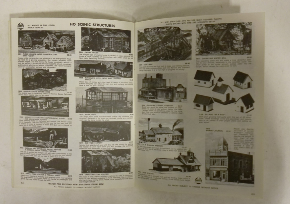 Vintage AHM Does It Again 1972 Catalog CA 18B