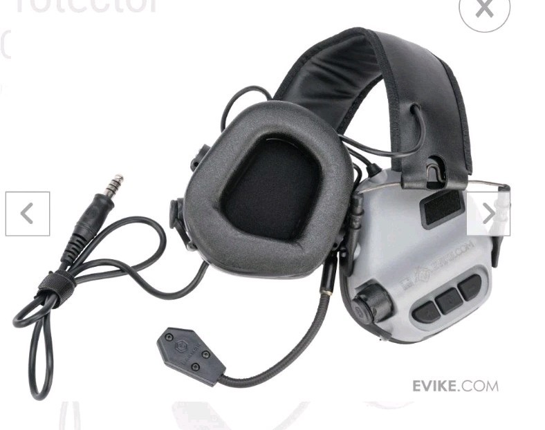 Evike.com x EARMOR M32 Electronic Hearing Communications Protector NRR22