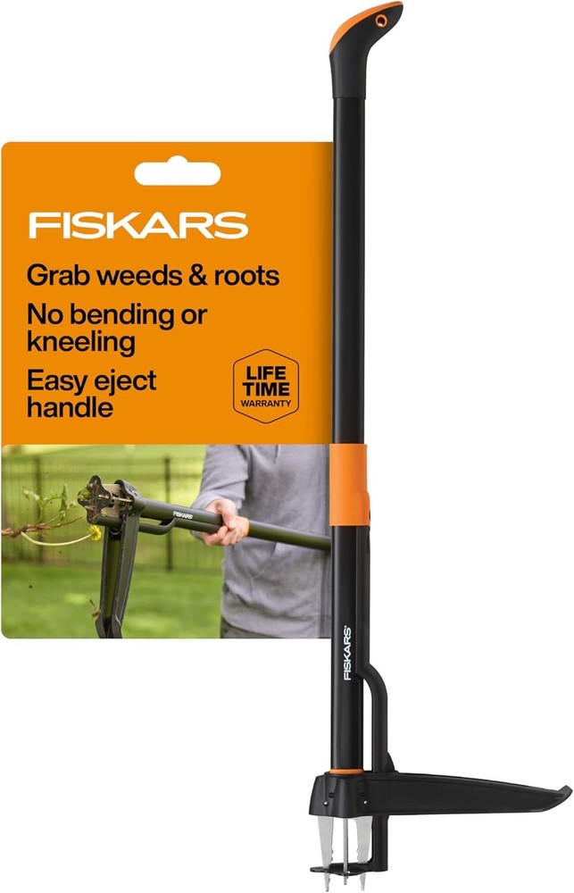 4-Claw Stand Up Weed Puller Tool,Gardening Hand Weeding Tool with 39"Long Handle