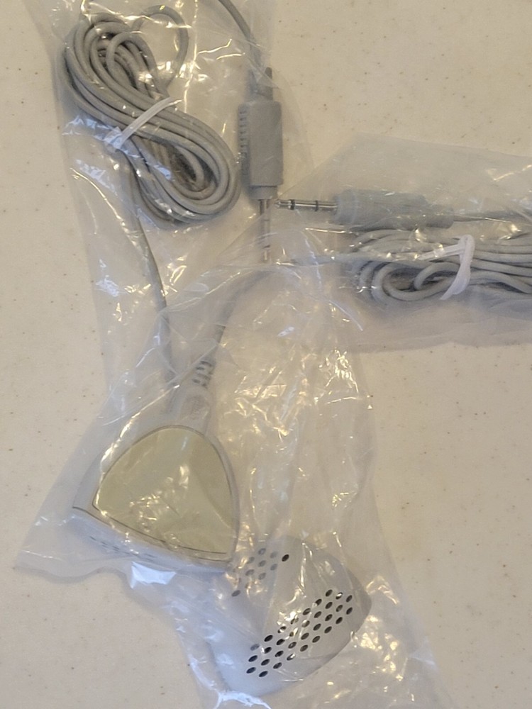 (2)VINTAGE APPLE PLAIN TALK MICROPHONE Model# 590-0670 GENUINE MAC