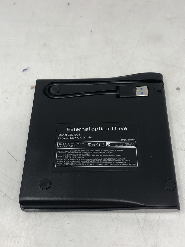 External Optical Drive Model:CB31005 Power Supply:DC 5V Ultra Thin External