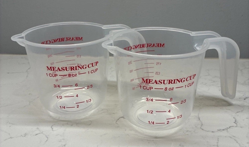 1 Cup Plastic Measuring Cup Norpro 2 pack