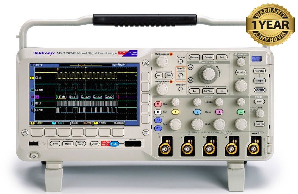 Tektronix MSO2024B Mixed Signal Oscilloscope
