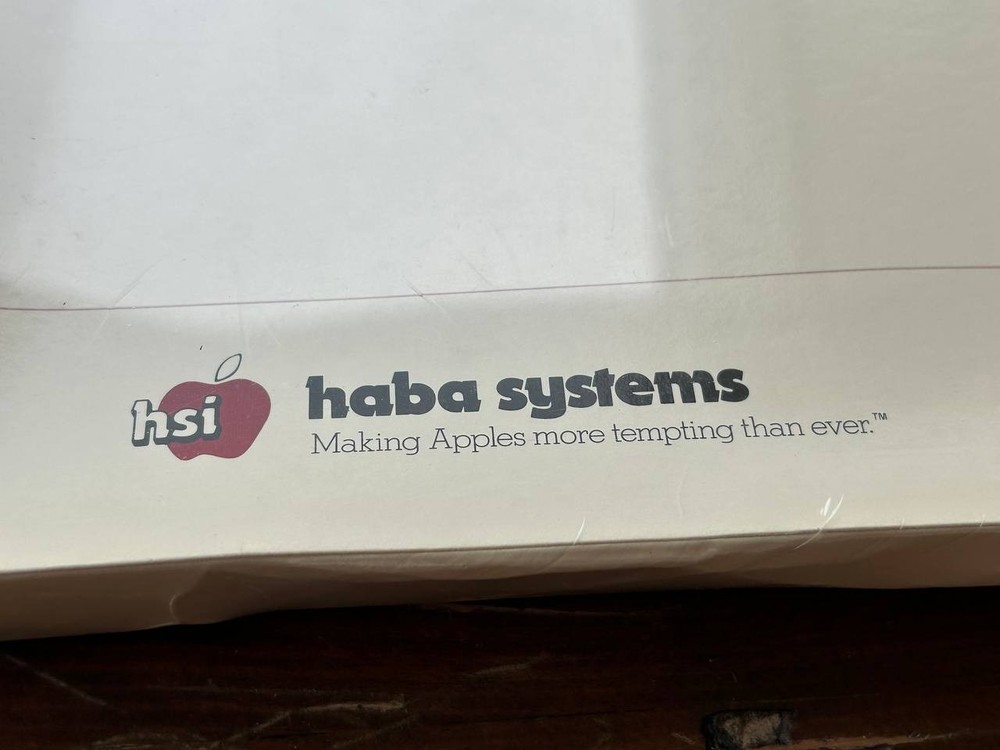 HabaMerge software, Form Lette/mailing Label Program for AppleWorks Macintosh