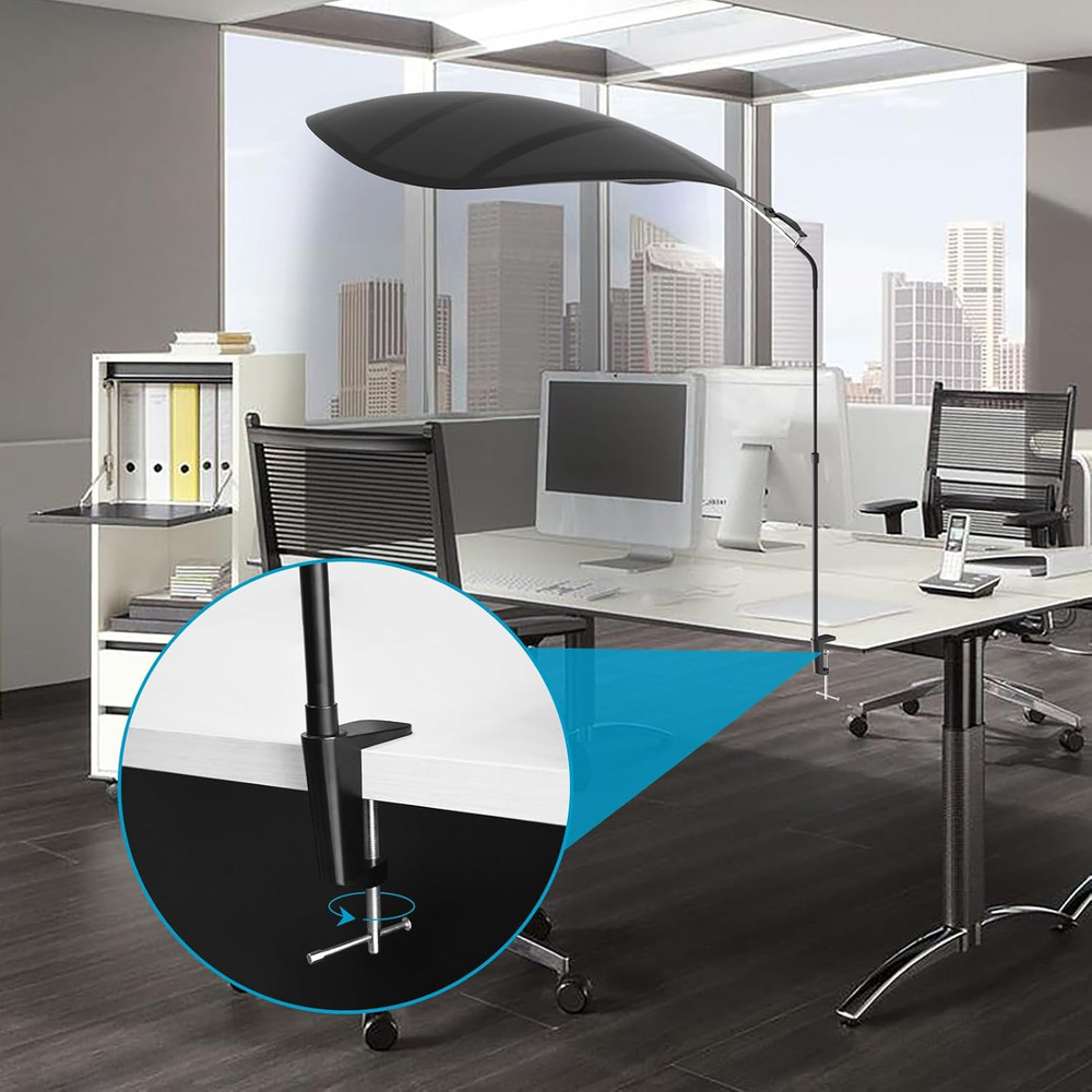 Cubicle Desk Light Shield - Overhead Light Blocker for Office Privacy