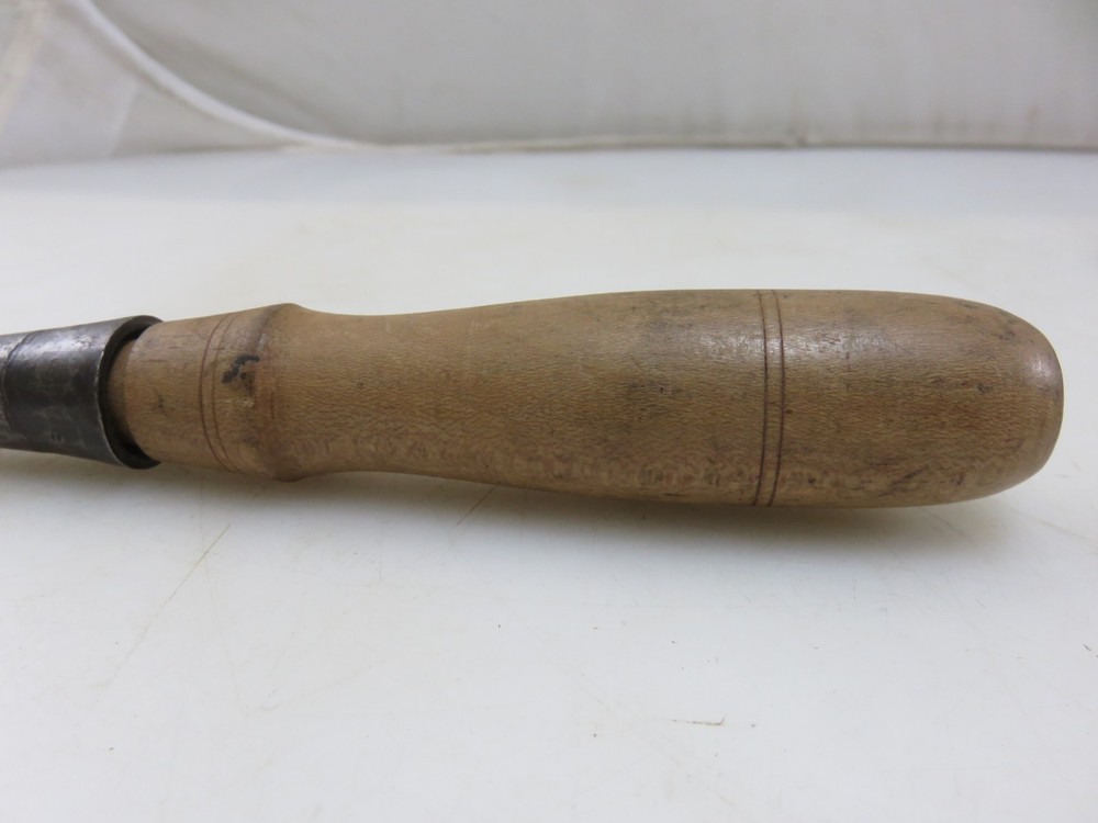 Bridge Tool Co. Wood Handle Socket Chisel 1-1/2" Vintage
