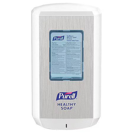 Purell 7830-01 Soap Dispenser, Wall Mount, Automatic,  Touch-Free,  White