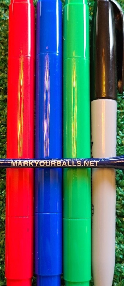 Custom Golf Ball Markers & Stencils