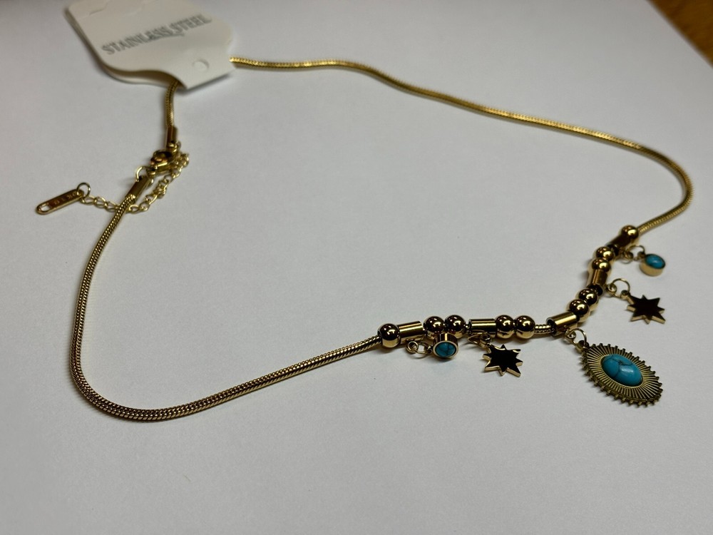 Gold DIY Egypt Eye Necklace