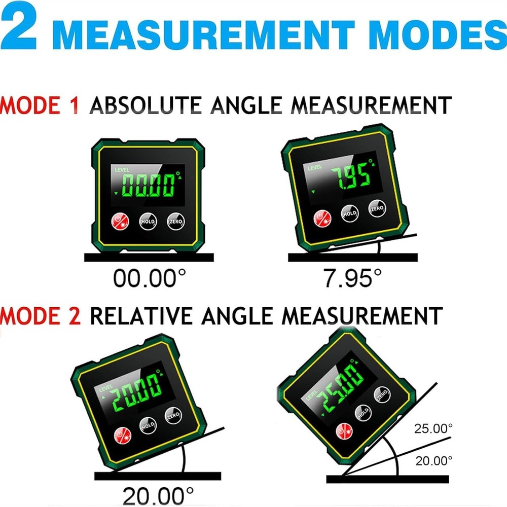 DIGITAL Angle Finder Laser Level