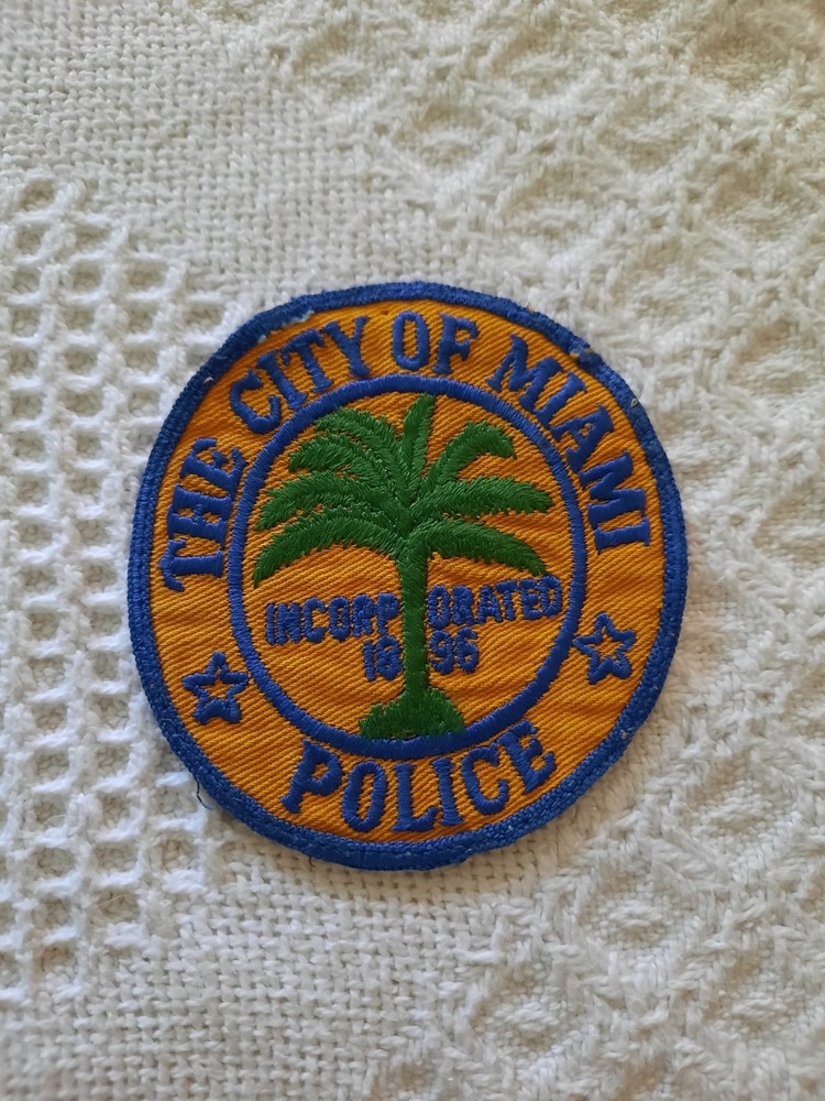 Miami FL Police Patch