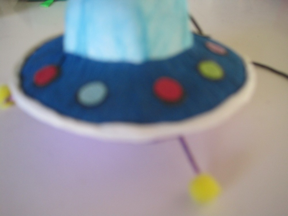 Spaceship UFO Ornament Paper