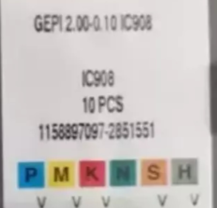 10  PCS  ORIGINAL  INSERTS        ‎‎GEPI 2.00-0.10 IC908