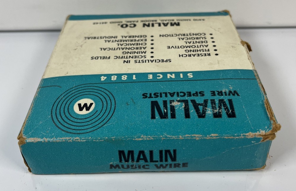 Malin Co. No. 14 Music Wire 033 Diameter Spring Steel