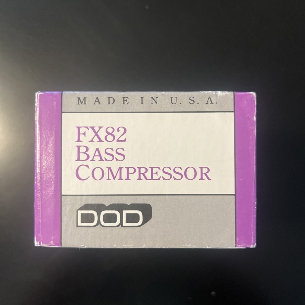 DOD FX82 Bass Compressor Effect Pedal JP