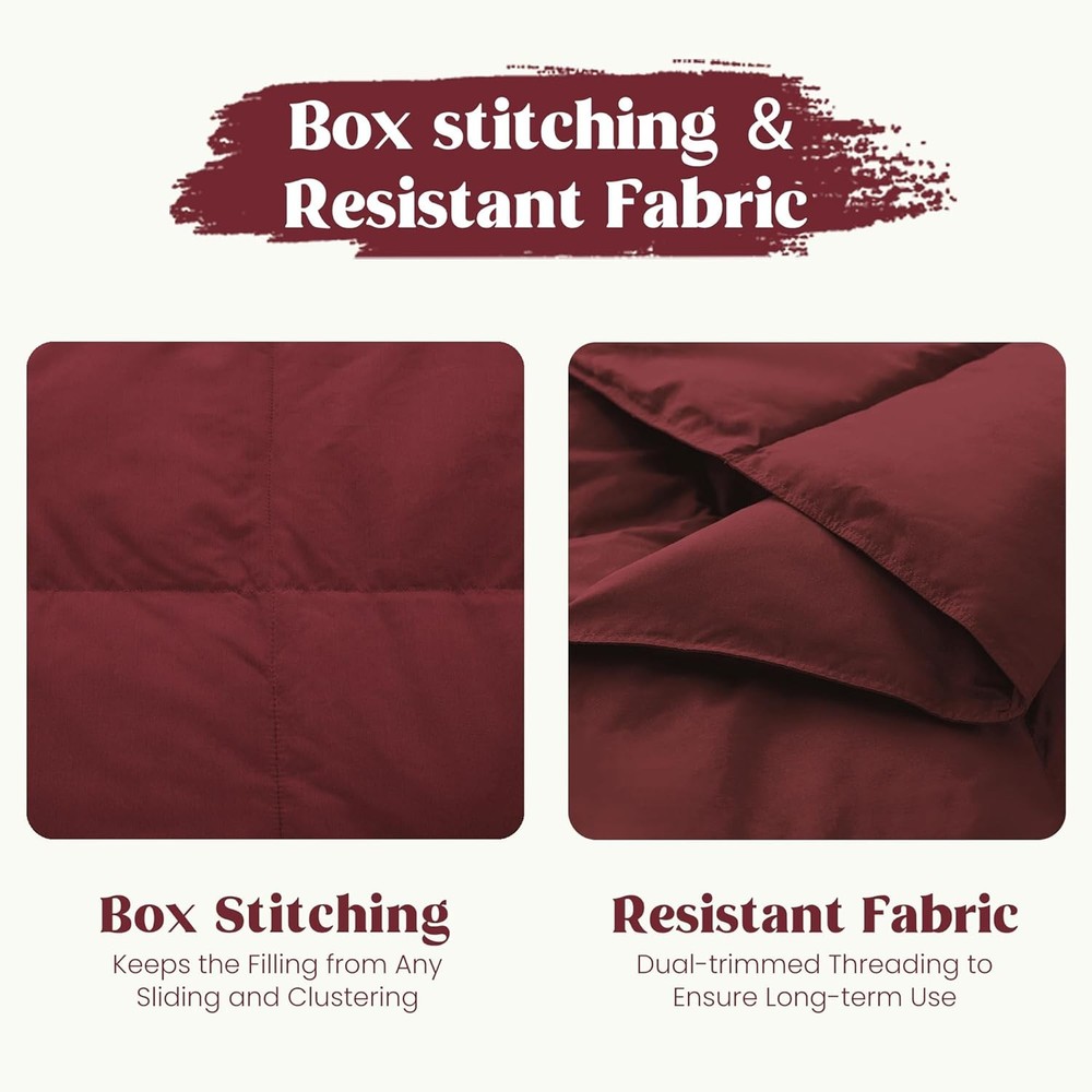 Soft Down Throw Blanket Lightweight Packable Couch Throw for Indoor