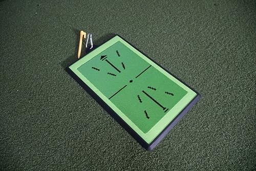 Golf Swing Path Trainer Mat – Instant Feedback for Swing Plane, Club Path, and