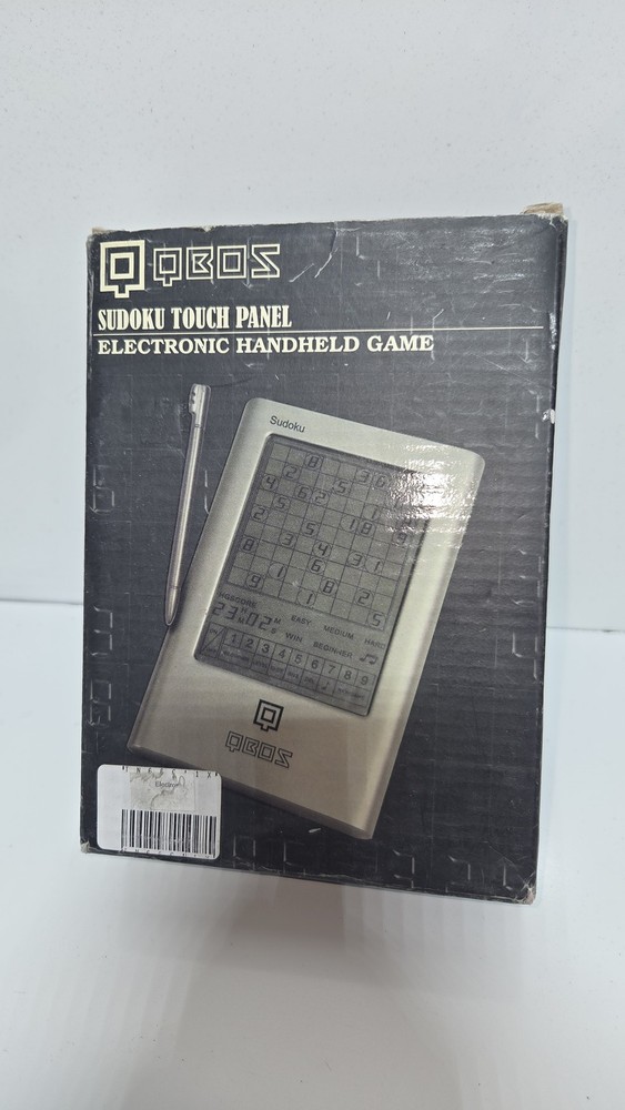 Qbos Sudoku Touch Panel Electronic Handheld Game