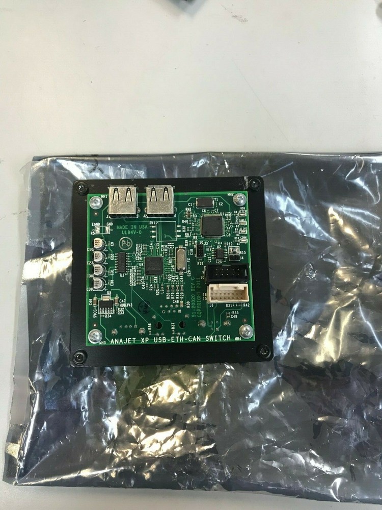 Anajet Mp5i Printer USB ETH CAN Board Switch Controller DTG Tested Good