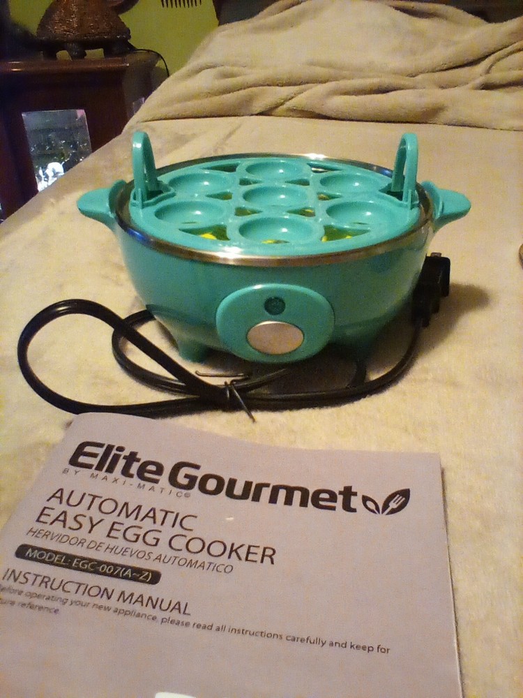Elite Gourmet automatic easy egg cooker,new no box.