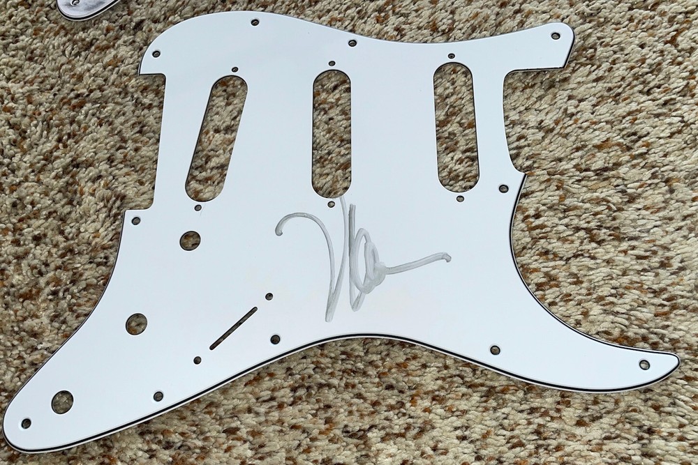 Neal Schon Signed Pickguard Journey With Proof