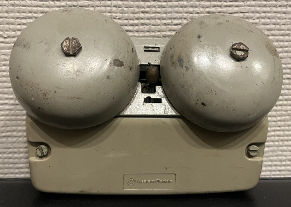 Vintage Western Electric Telephone Dual Ringer