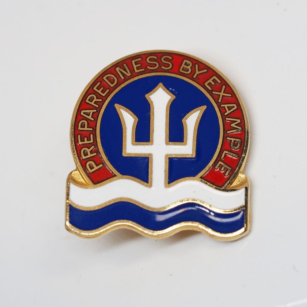 Preparedness by Example 97th Training Brigade Enamel Pin #2