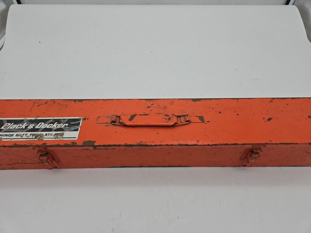 Black and Decker Hinge Butt Template Set. Doors, cabinets, Full sized set