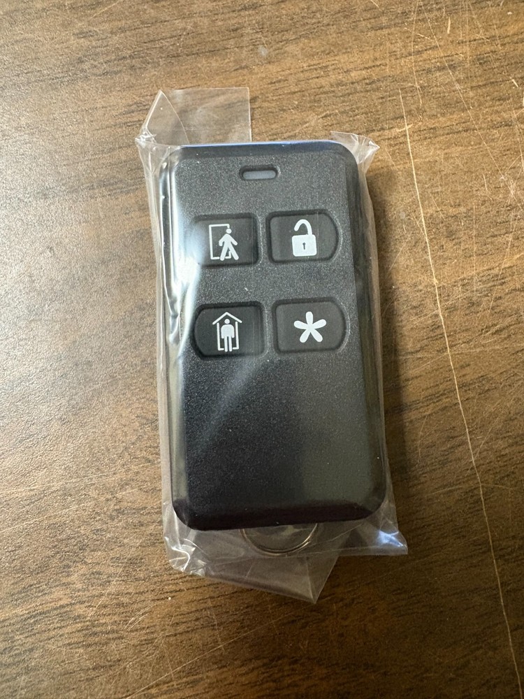 2gig Technologies 2GIG-KEY2-345 4-Button Key Ring Remote