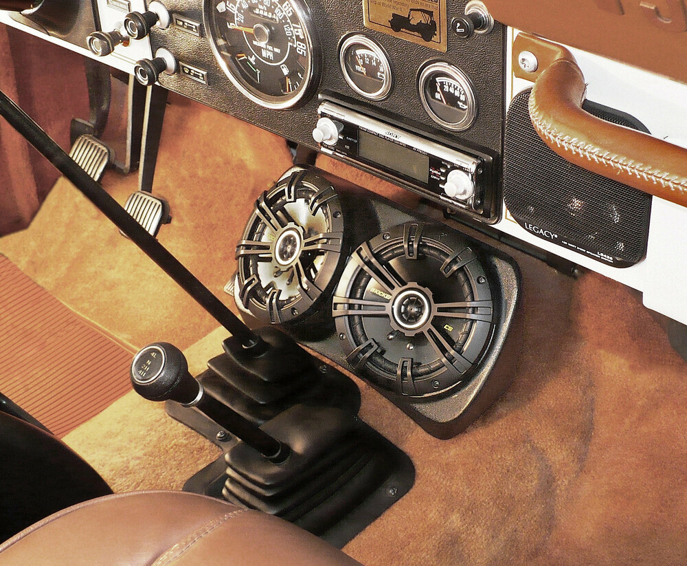 Select Increments Centra-Pod without Speakers for 76-95 Scrambler/Wrangler/CJ7