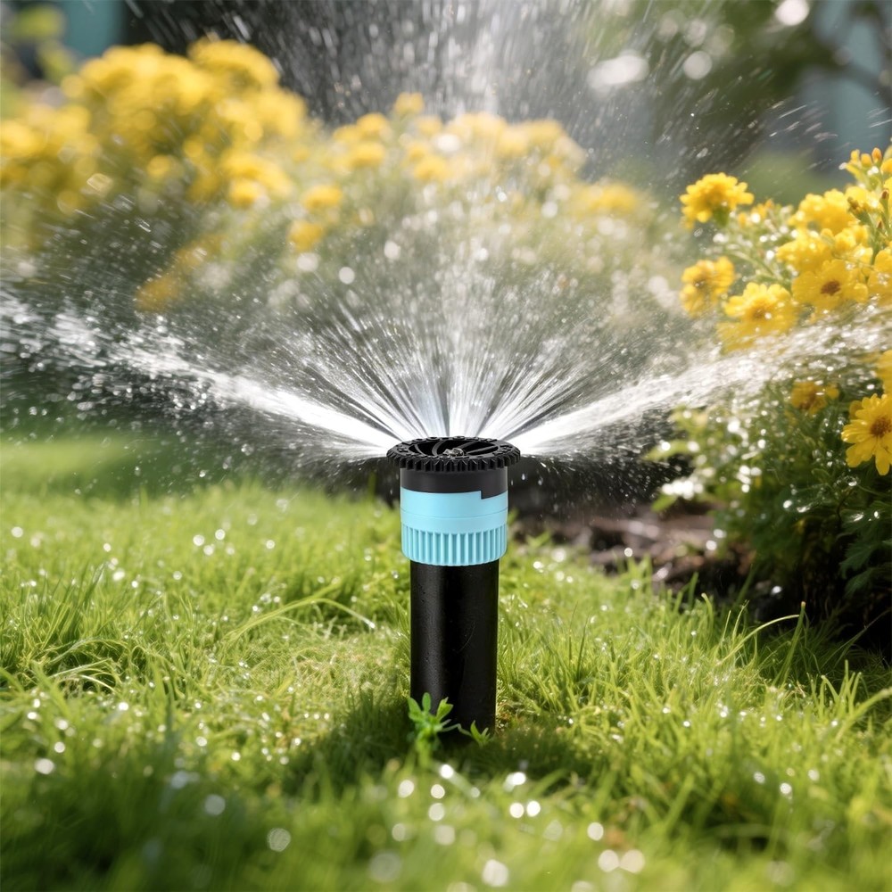 10 Pieces Variable Arc Nozzle Replacement PopUp Sprinkler Heads Compatible wit