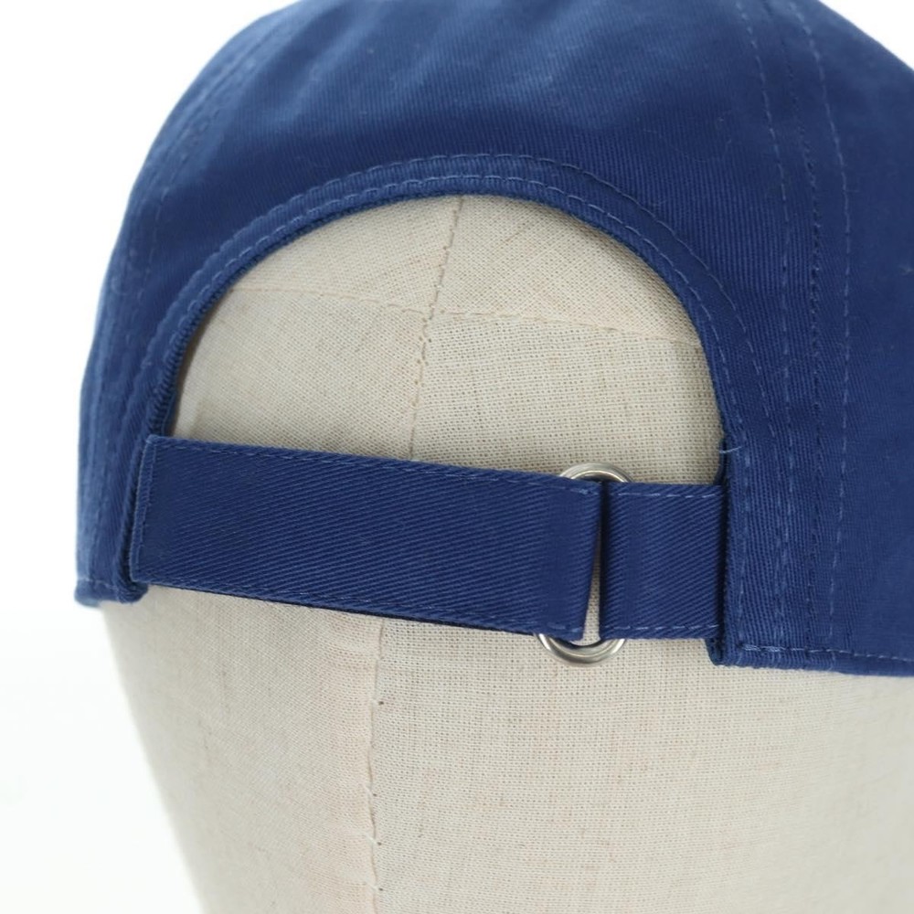 GUCCI Cap Canvas Blue 730186 Auth BA12036A