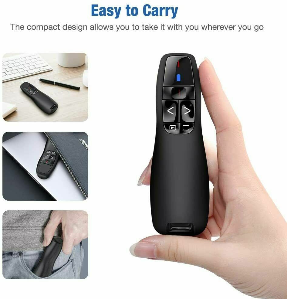 Wireless USB PPT Presenter Powerpoint Clicker Presentation Remote Control Pen
