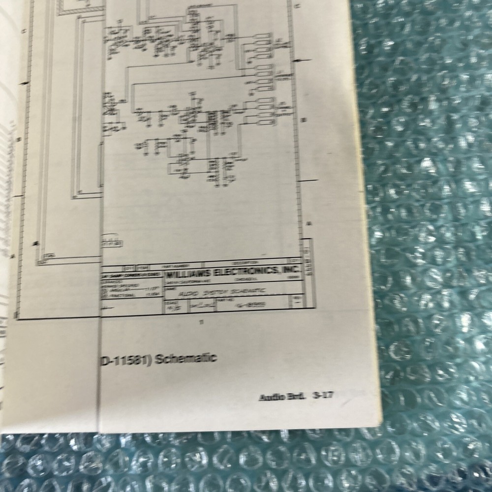 original Radical Bally ￼ pinball MACHINE manual Arcade Game