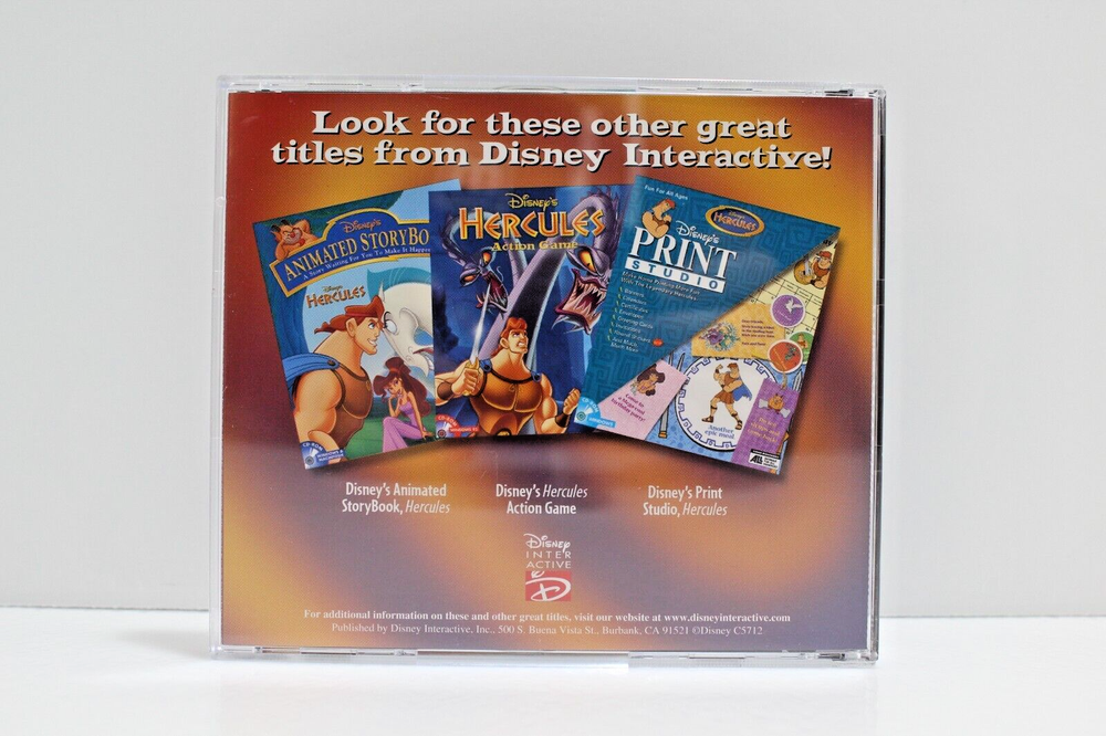 Disney's Hades Challenge; Windows 95 CD-ROM - Incomplete