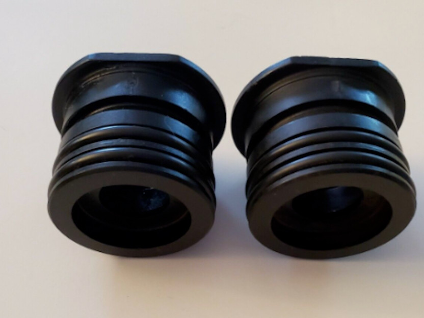 Kinetico Water Softener Mach Connectors to Plumbing Shark-bite Like Style Used