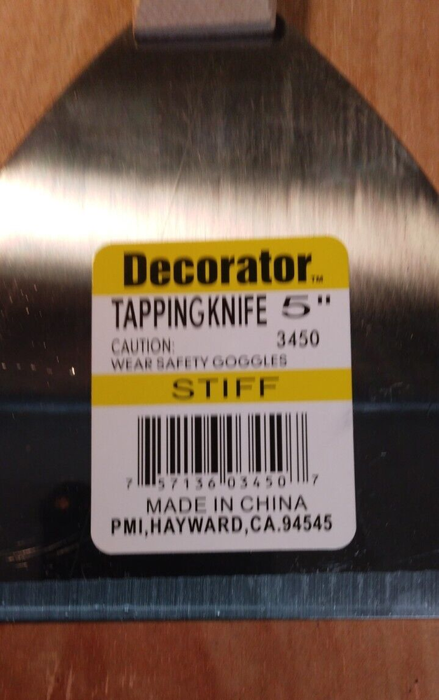 5 inch taping knife