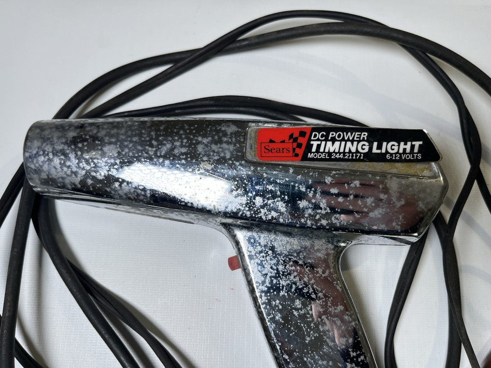 Vintage Sears DC Powered Timing Light 244.21171