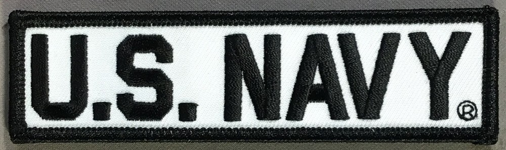 USN Navy tab Licensed patch