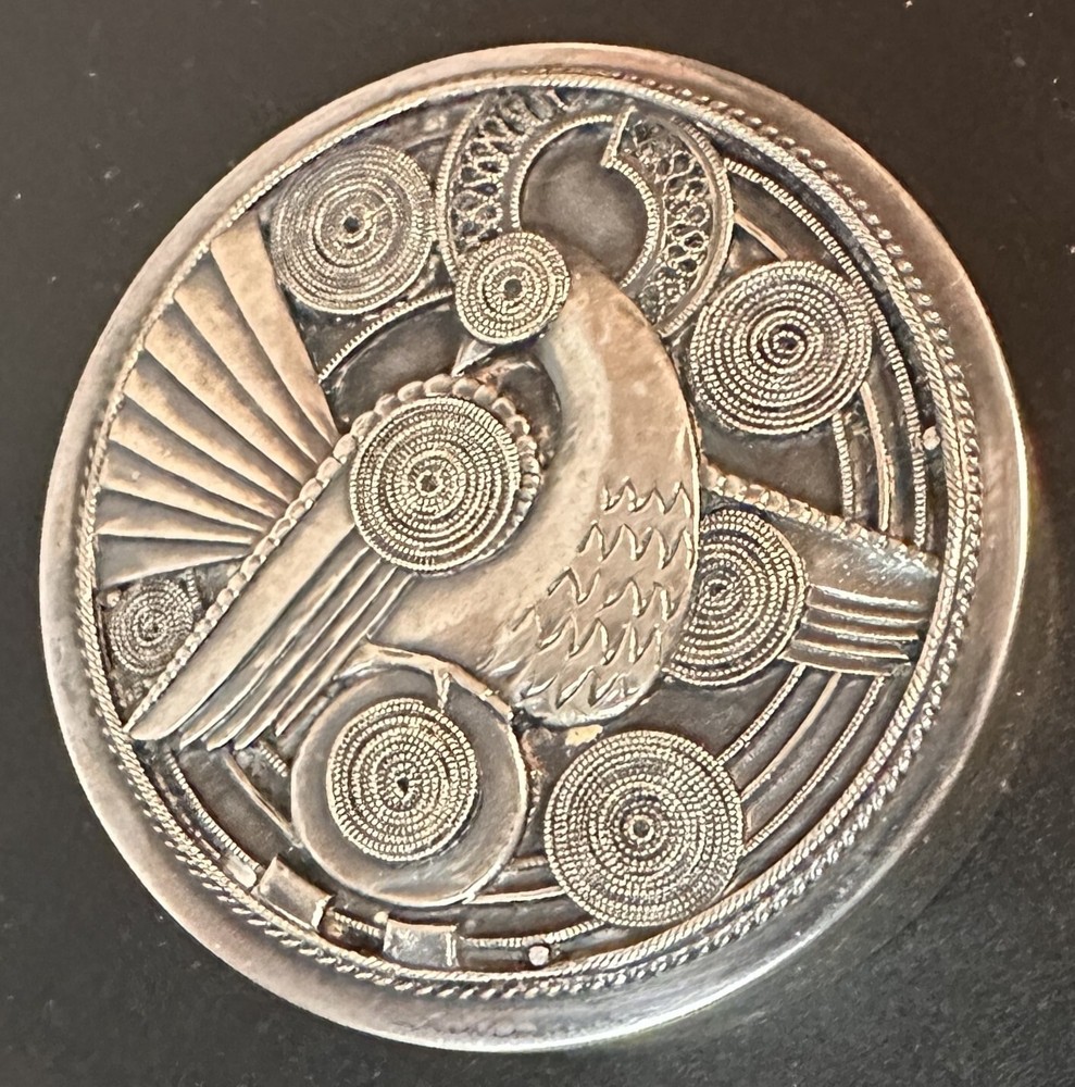 ERHARD & SOHNE SILVER JUGENDSTIL TRINKET BOX