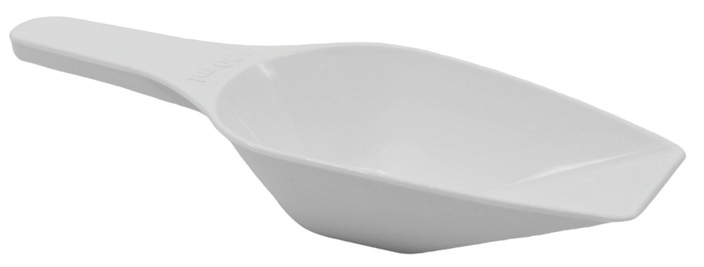 6PK Scoops, 100ml (3.4oz) - Polypropylene Plastic - Flat Bottom - Eisco Labs