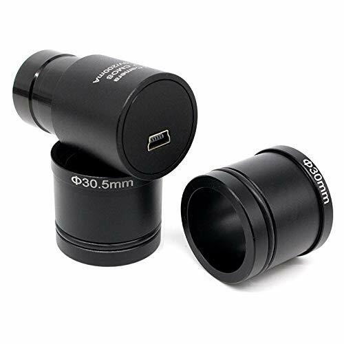 2.0MP Microscope Camera USB Electronic Eyepiece w/ 30MM 30.5MM Adapter Rings